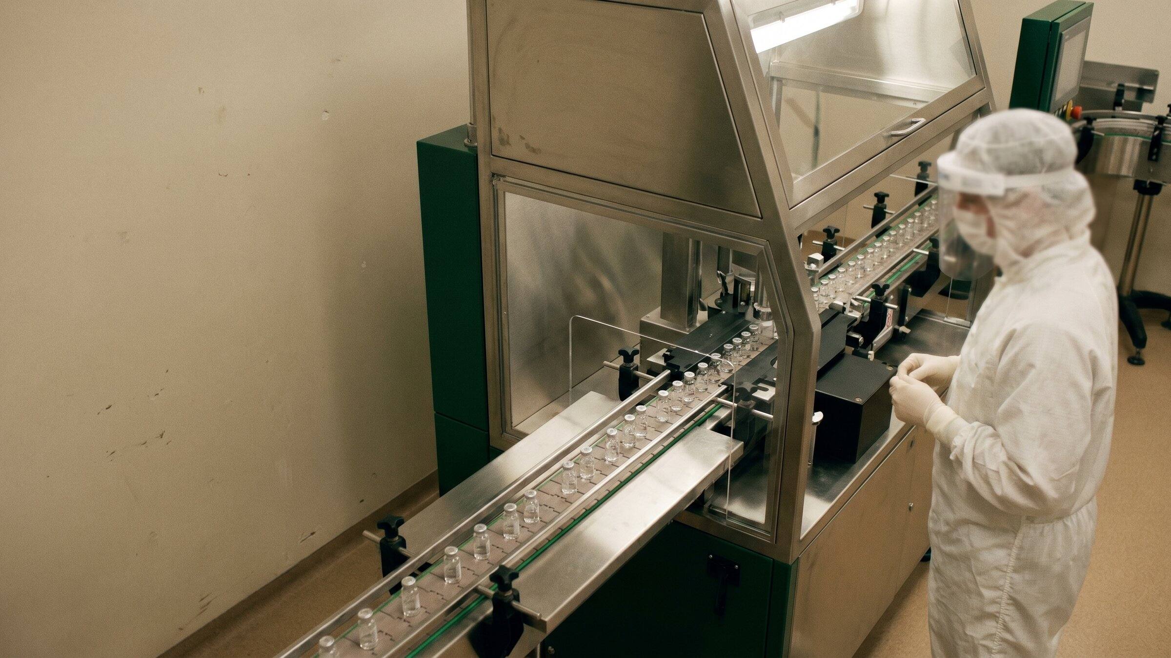 PHARMA · STERILE FILL — Deviation reports drafted in minutes, not hours.